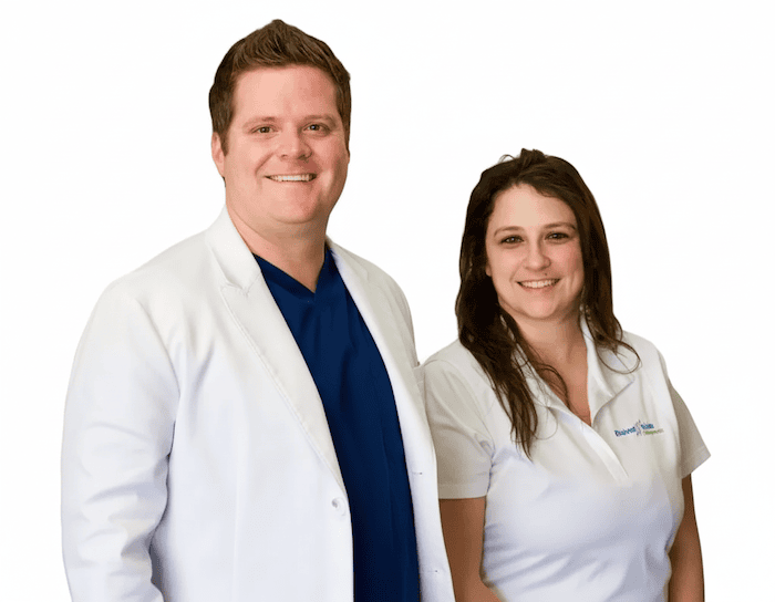 Dr. Dickson and his assistant serving patients in Sacramento area and Rancho Cordova CA 